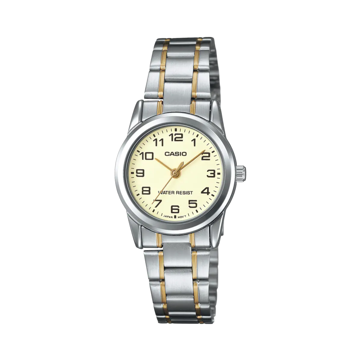 ساعت مچی زنانه کاسیو casio بند فلزی مدل Ltp-v001sg-9BUDF